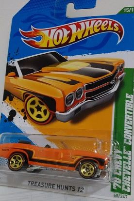 Treasure Hunts 12  - 70 Chevy Chevelle Convertible